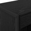 vidaXL Gabinete de Livros Carvalho Preto 80 x 30 x 155 cm