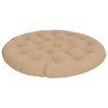 vidaXL Almofada para Cadeira Papasan VIANEN 100% Poli&eacute;ster Areia