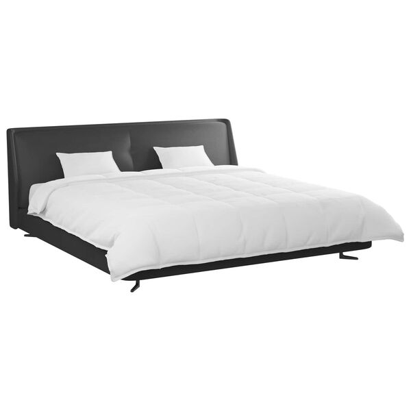 vidaXL Conjunto de Edredom com travesseiro 3 pcs Branco Pena de ganso