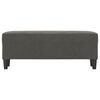 vidaXL Banco 100x35x41 cm veludo cinza-escuro