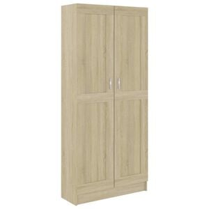 vidaXL Estante 82,5x30,5x185,5 cm derivados de madeira carvalho sonoma