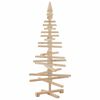vidaXL &Aacute;rvore de Natal decorativa 120 cm madeira de pinho maci&ccedil;a
