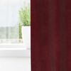 vidaXL Cortinas opacas 2 pcs Vinho Vermelho 140 x 260 cm Veludo
