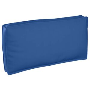 vidaXL Almofada Azul Royal 120 x 60 x 12 cm Tecido Oxford