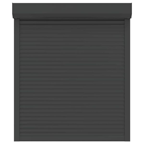 vidaXL Persiana de enrolar em alum&iacute;nio 110x130 cm antracite