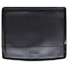 vidaXL Tapete de Porta-Malas Preto Borracha