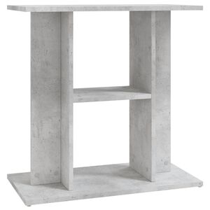 vidaXL Suporte para aqu&aacute;rio 60x30x60 cm, concreto cinza, madeira projetada