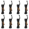 vidaXL Cordas para tenda com esticadores refletores 8 pcs 4 m 4 mm