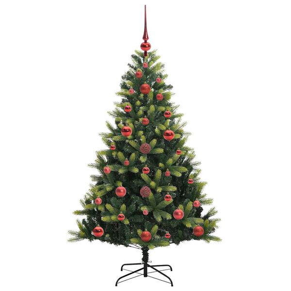 vidaXL &Aacute;rvore de Natal Artificial com Hastes Flex&iacute;veis 150 LEDs 120 cm