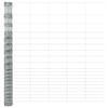 vidaXL Cerca de campo Prateado 25 x 1.6 m Aço galvanizado
