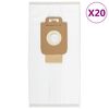 vidaXL Sacos de aspirador de p&oacute; para Nilfisk King 20 pcs