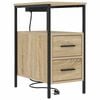 vidaXL Arm&aacute;rio de Cabeceira Carvalho Sonoma 30 x 48 x 61 cm