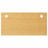 vidaXL Tampo de secret&aacute;ria 80x40x2,5 cm bambu