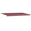 vidaXL Toldo retr&aacute;til manual 600x300 cm bord&ocirc;