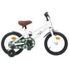 vidaXL Bicicleta Infantil 14 Polegadas para 3 a 5 anos Branco