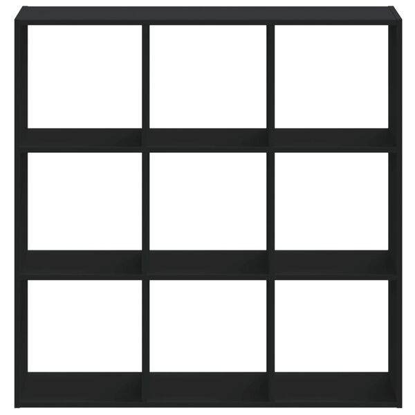 vidaXL Estante 102x32x102 cm derivados de madeira preto