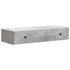 vidaXL Mesa Lateral de Parede 87,5 x 34,5 x 17 cm Derivados de Madeira