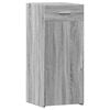 vidaXL Aparador 40x42,5x93 cm derivados de madeira cinzento sonoma