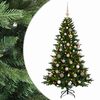 vidaXL &Aacute;rvore de Natal artificial com bolas 120 cm 150 LED