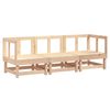 vidaXL 3 pcs conjunto lounge de jardim madeira de pinho maci&ccedil;a