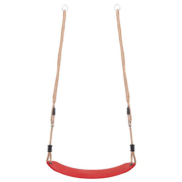 vidaXL Assento de baloiço infantil vermelho