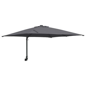 vidaXL Guarda-sol de Jardim Antracite 248,5 x 247,5 x 160 cm