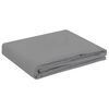 vidaXL Toalha de Mesa Quadrado Cinzento-claro 140 x 140 cm Poli&eacute;ster
