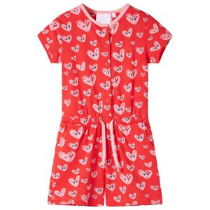 Macac&atilde;o infantil vermelho 104