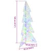 vidaXL &Aacute;rvore de Natal com 100 LEDs Multicolor 120 cm Acr&iacute;lo
