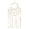 vidaXL Suporte de parede em macram&eacute; 40x80 cm algod&atilde;o