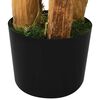 vidaXL Árvore bananeira artificial com vaso 300 cm verde