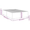 vidaXL Estrutura de cama sem colch&atilde;o 160x200 cm veludo preto