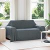 vidaXL Cobertor Cinza Escuro 280 x 210 cm L&atilde;