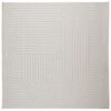 vidaXL Tapete para uso interno e externo PALMERAS Creme 120 x 120 cm