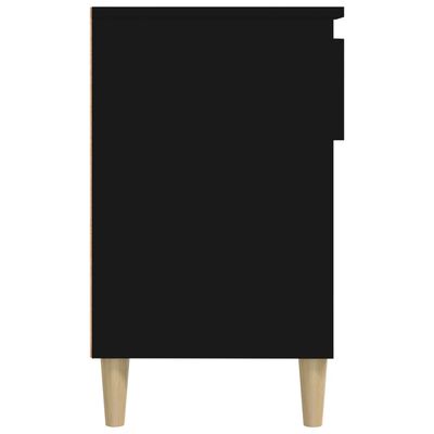 vidaXL Sapateira 102x36x60 cm derivados de madeira preto