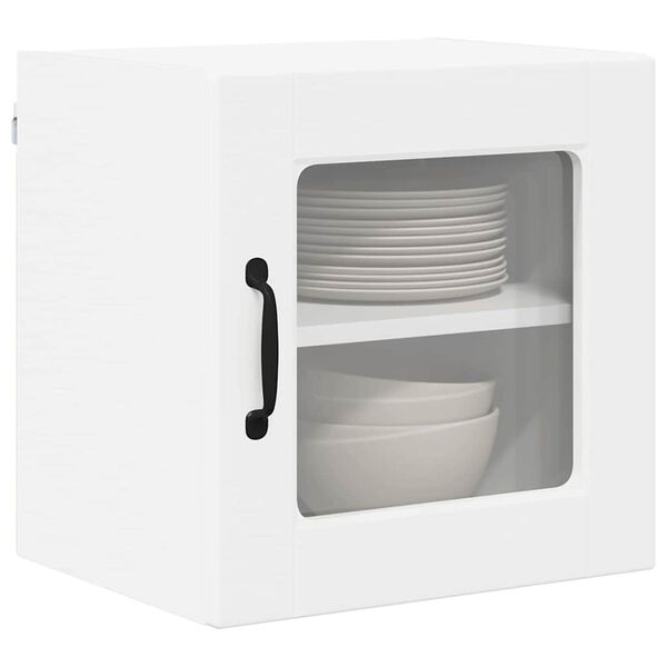 vidaXL Arm&aacute;rio de Cozinha com prateleira 2 pcs Branco 40 x 31 x 40 cm