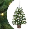 vidaXL &Aacute;rvore de Natal Artificial com 150 LEDs Verde 75 cm PE e PVC