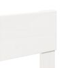 vidaXL Cama sem colch&atilde;o 100x200 cm madeira de pinho maci&ccedil;a branco
