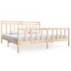 vidaXL Estrutura de cama 200x200 cm madeira maci&ccedil;a