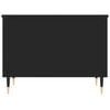 vidaXL Mesa de centro 60x44,5x45 cm derivados de madeira preto