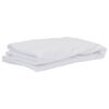 vidaXL Protetor de colch&atilde;o imperme&aacute;vel 140x190 cm branco
