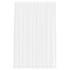 vidaXL Cortina de Renda com cortinas Branco 260 x 300 cm Poli&eacute;ster