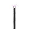 vidaXL Corda de barco 3 mm 250 m polipropileno preto completo