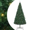 vidaXL &Aacute;rvore de Natal com luzes decorativas de corda Verde 400 cm PVC
