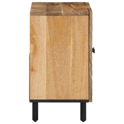 vidaXL Armário para lavatório 62x33x58 cm madeira de mangueira maciça