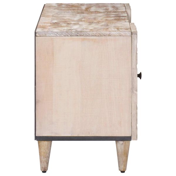 vidaXL Gabinete para TV com armazenamento Branco 105 x 33,5 x 46 cm