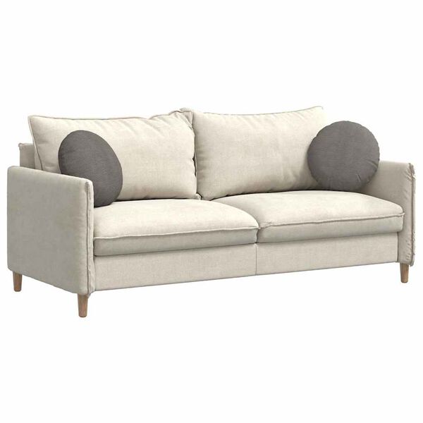 vidaXL Almofadas de Assento 2 pcs Cinzento-claro &Oslash; 40 cm