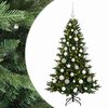 vidaXL &Aacute;rvore de Natal artificial com bolas 120 cm 150 LED