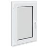 vidaXL Janela de por&atilde;o RISOR 60 x 90 cm PVC e Vidro Antracite