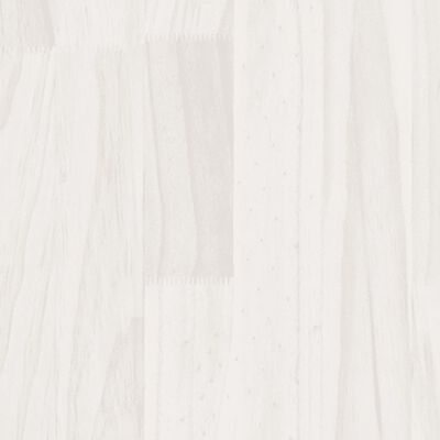 vidaXL Estante c/ 5 prateleiras 100x30x175cm madeira de pinho branco